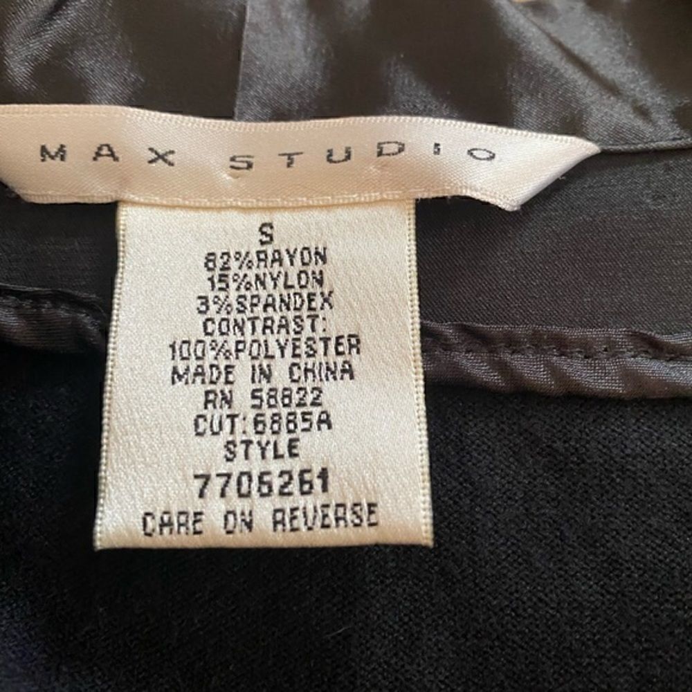 Max Studio Black Dress  - Picture 10 of 10
